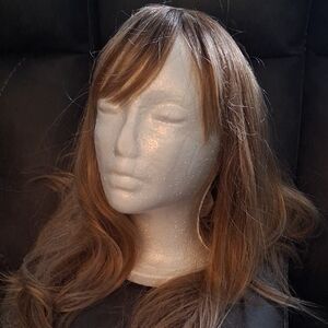 Elegant Light Brown Women's Wig #1